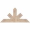 Ekena Millwork Saratoga Smooth Timber Gable Bracket, Douglas Fir, 48"W x 24"H x 5 1/2"D x 5 1/2"F, 12/12 Pitch GBW048X24X0606SAR00SDF - alternate 1